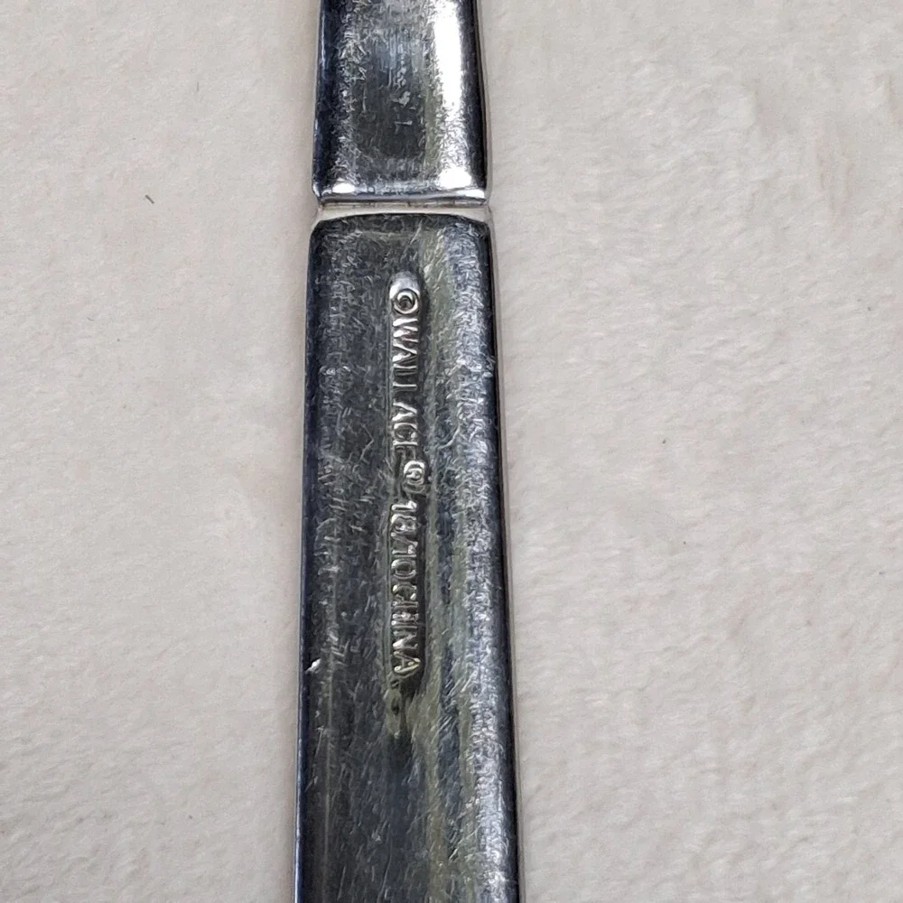 4 Wallace CHANTEL 18/10 Stainless China Dinner Fork Lot